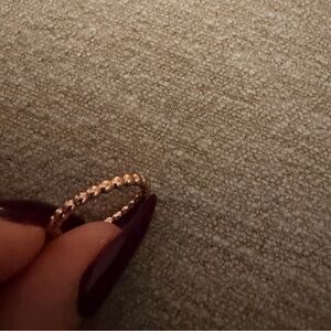 Pandora Rose Gold Plated Bubble Ring